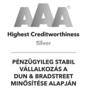 DUN&BRADSTREET EZÜST TANUSÍTVÁNY DUN&BRADSTREET EZÜST TANUSÍTVÁNY